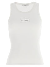 Givenchy White Cotton Sleeveles T-Shirt