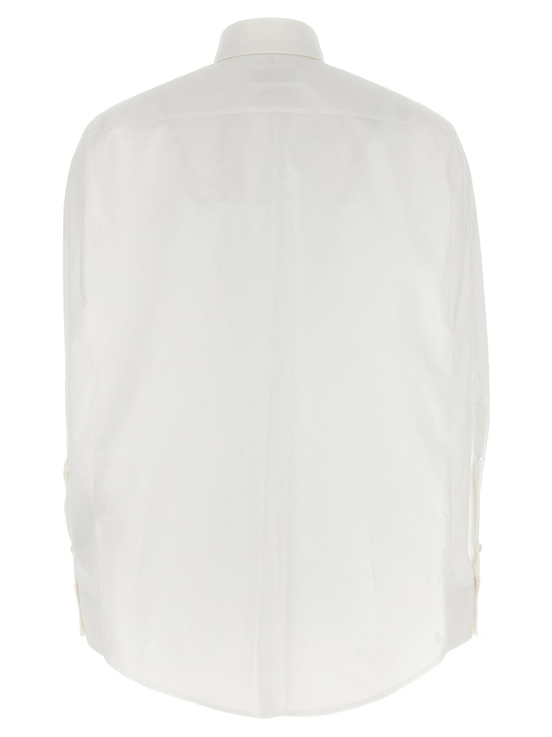 MM6 Maison Margiela White Cotton Blouse