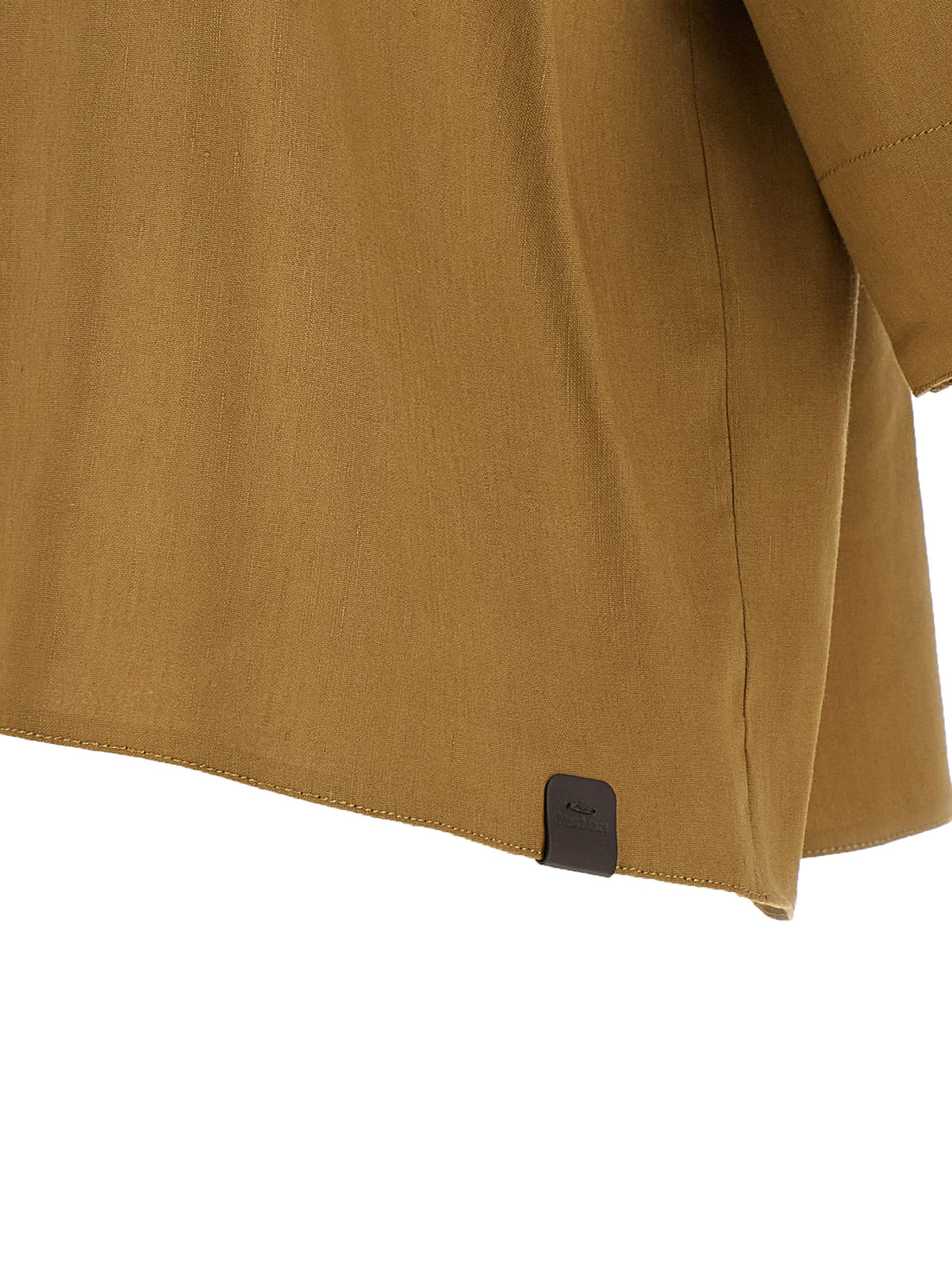 Max Mara MxpSospiro Beige Linen Blouse