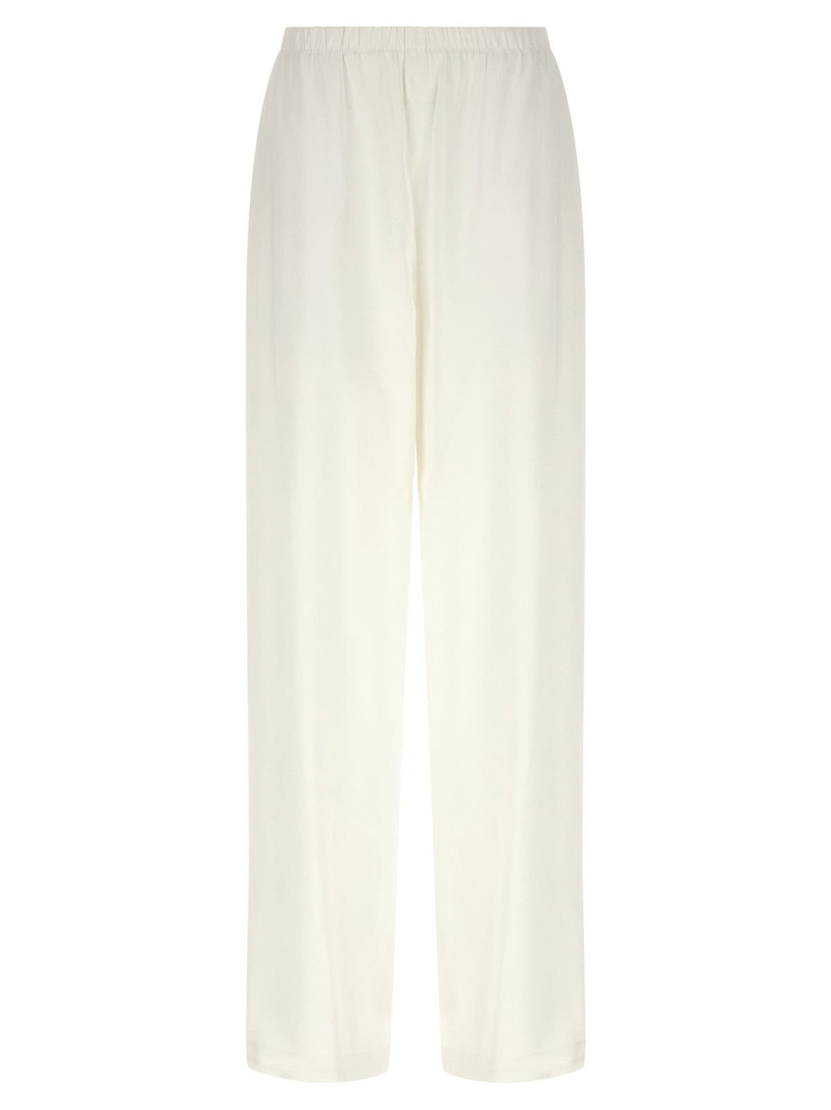 Max Mara MxpDestino White Linen Casual Pants