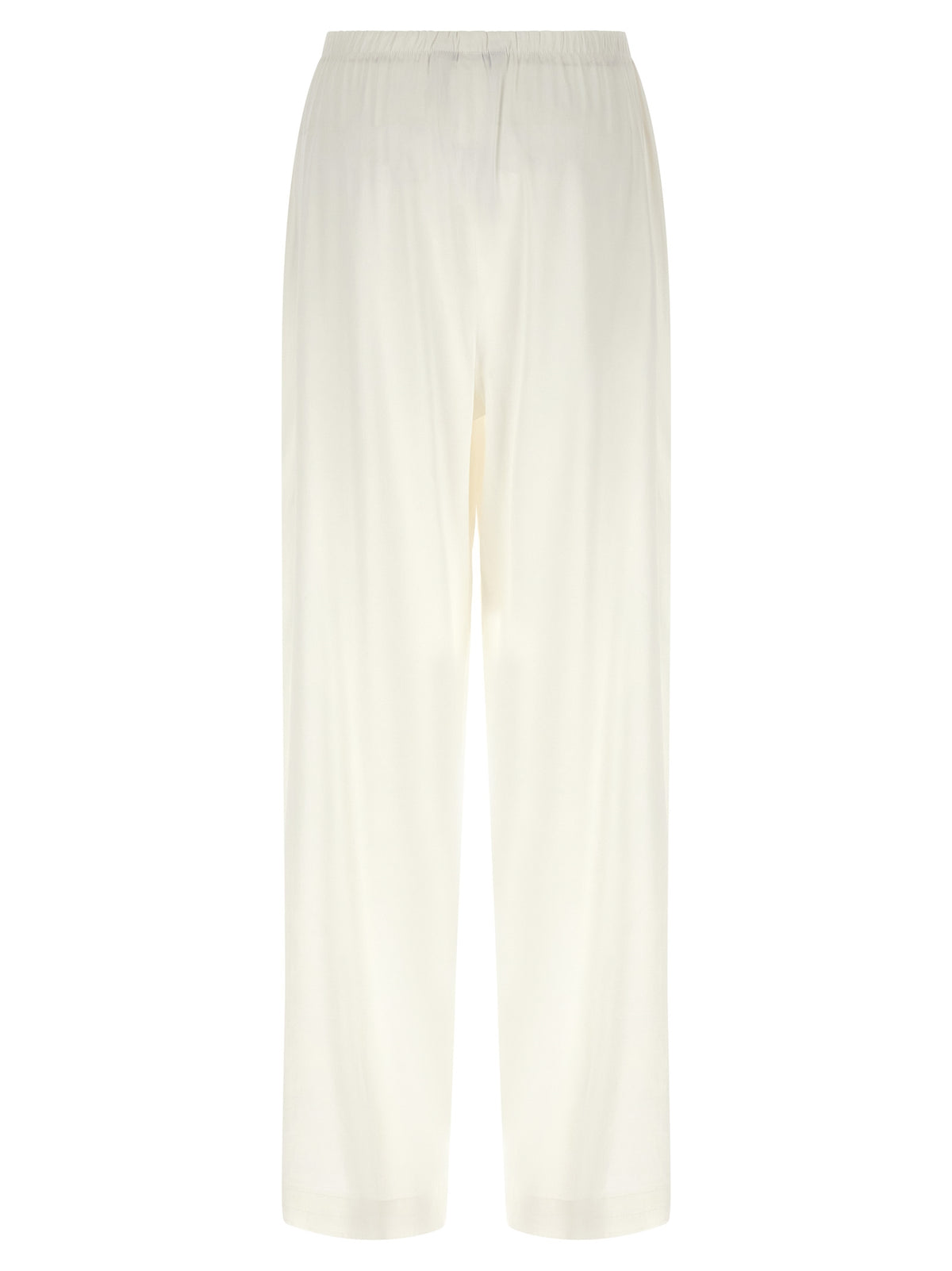Max Mara MxpDestino White Linen Casual Pants