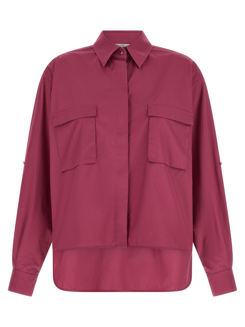 Max Mara Fuchsia Cotton Blouse