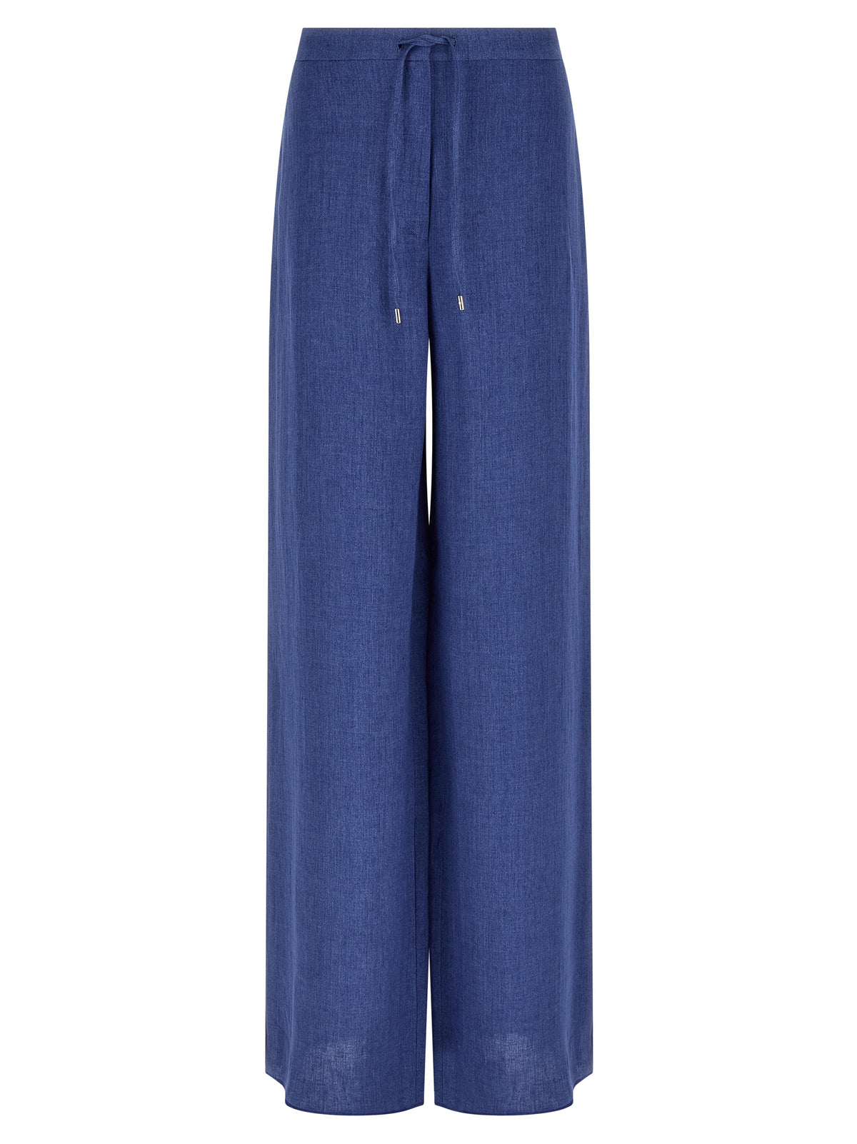 Max Mara MstPelota Blue Linen Casual Pants for Women