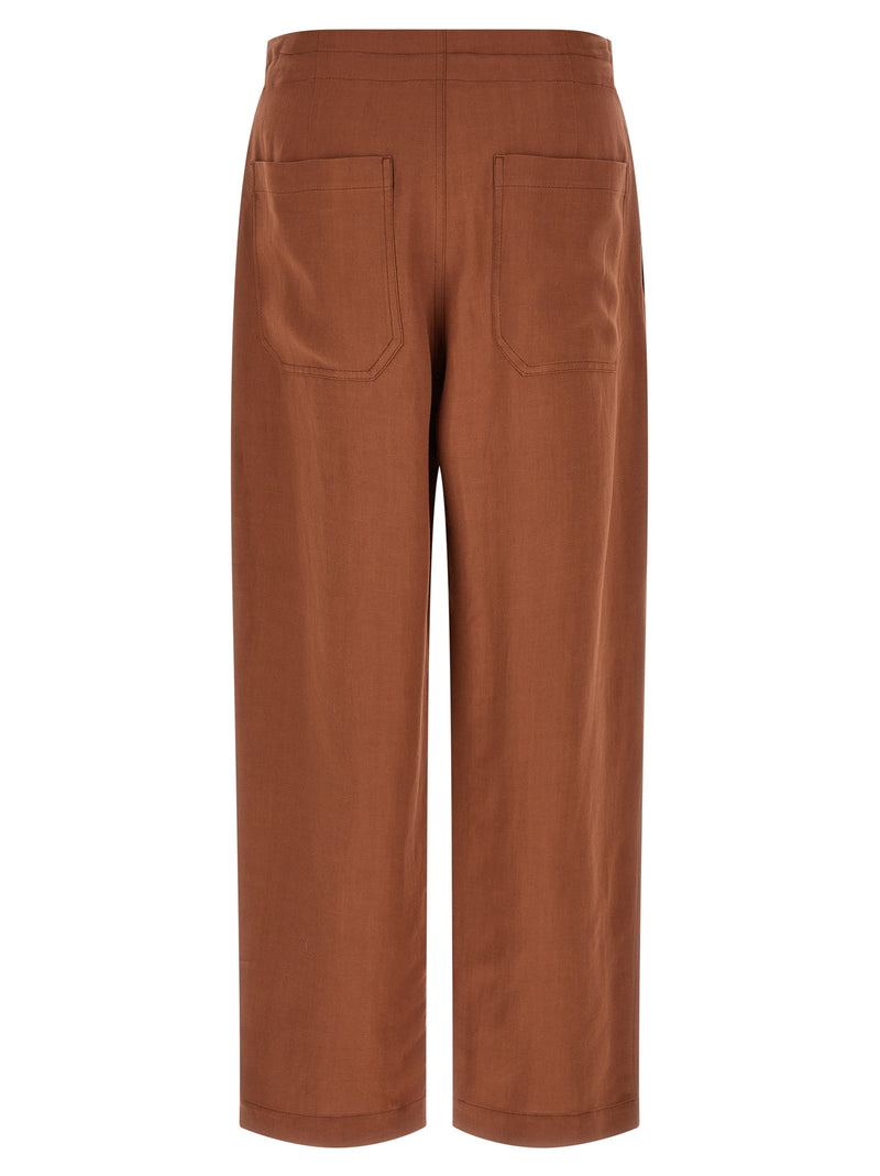 Brunello Cucinelli Multicolor Viscose Tailored Track Pants