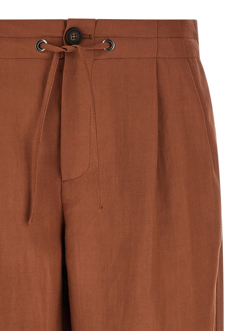 Brunello Cucinelli Multicolor Viscose Tailored Track Pants