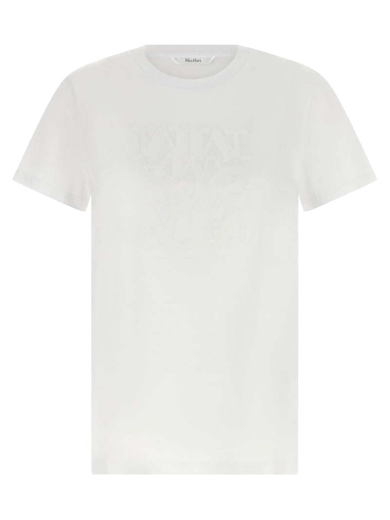 Max Mara White Cotton T-Shirt