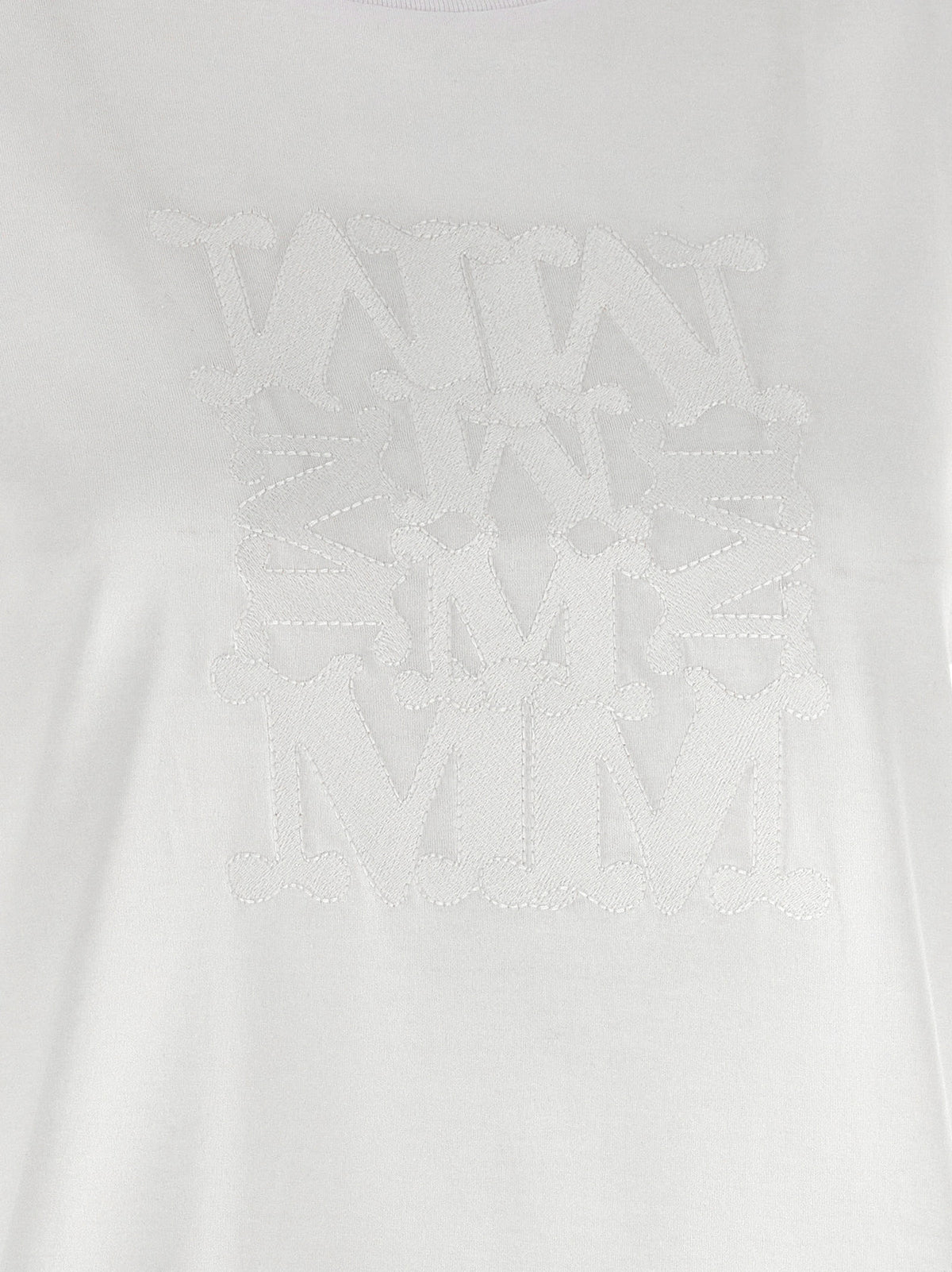 T-shirt blanc en coton Max Mara