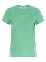 Max Mara MxmGiovane Bicolor Cotton T-Shirt