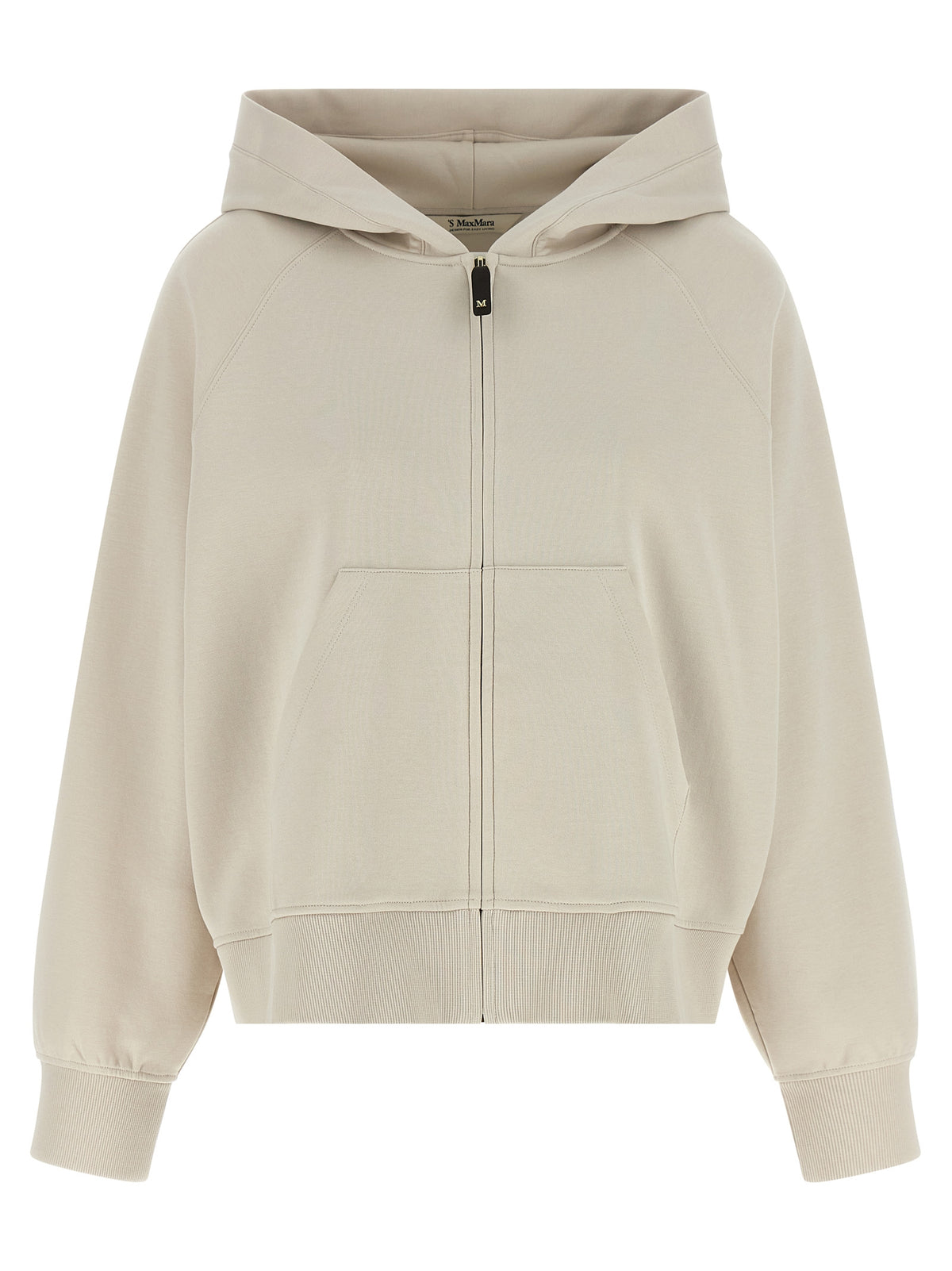 Sweat-shirt en coton beige 'S Max Mara