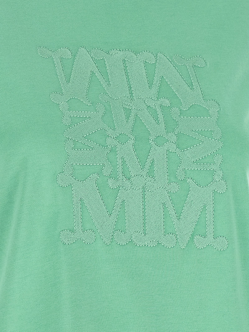 Max Mara MxmGiovane Bicolor Cotton T-Shirt