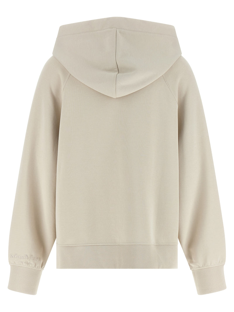 Sweat-shirt en coton beige 'S Max Mara