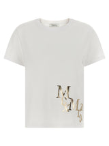 'S Max Mara Gold Cotton T-Shirt
