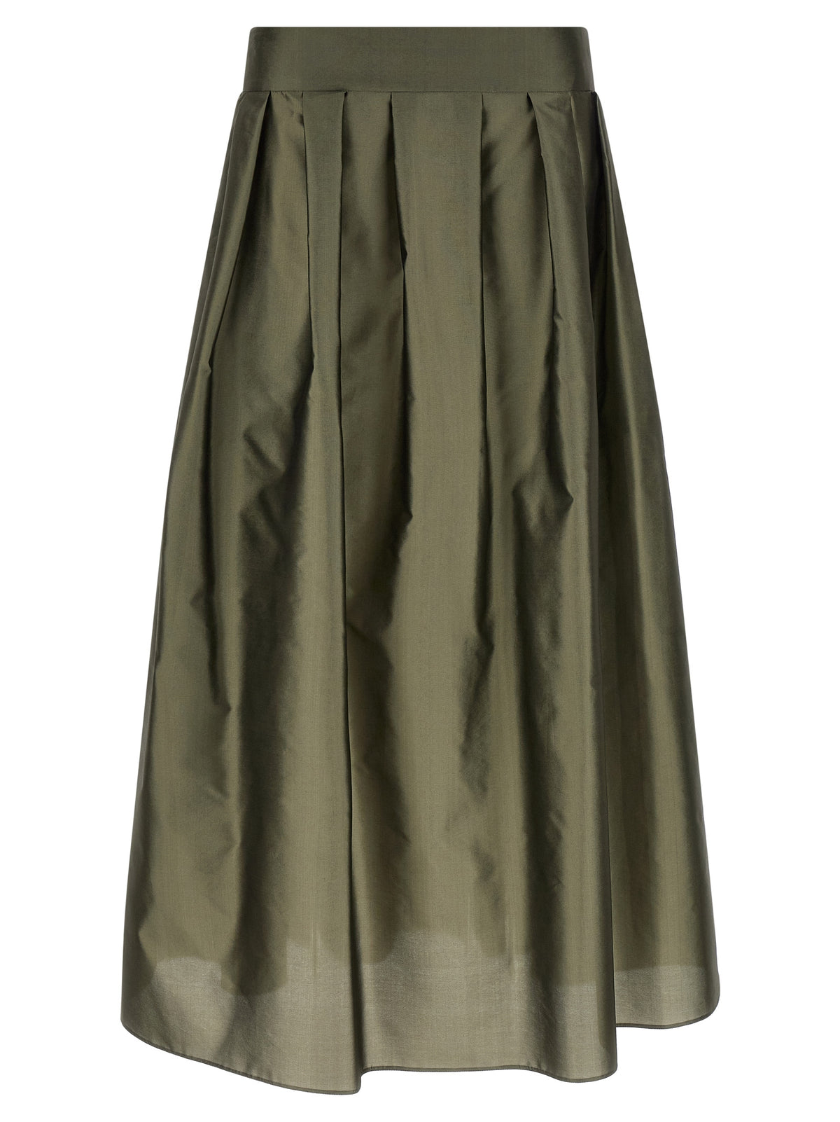'S Max Mara Bicolor Polyester Mini Skirt