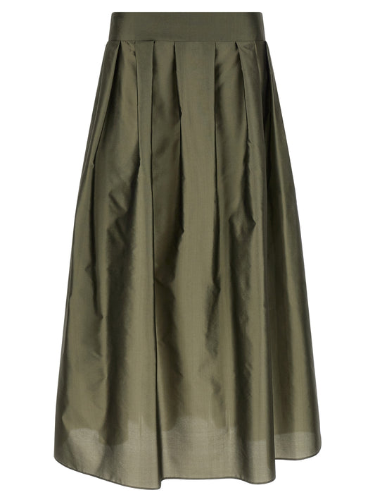 Mini-jupe bicolore en polyester 'S Max Mara
