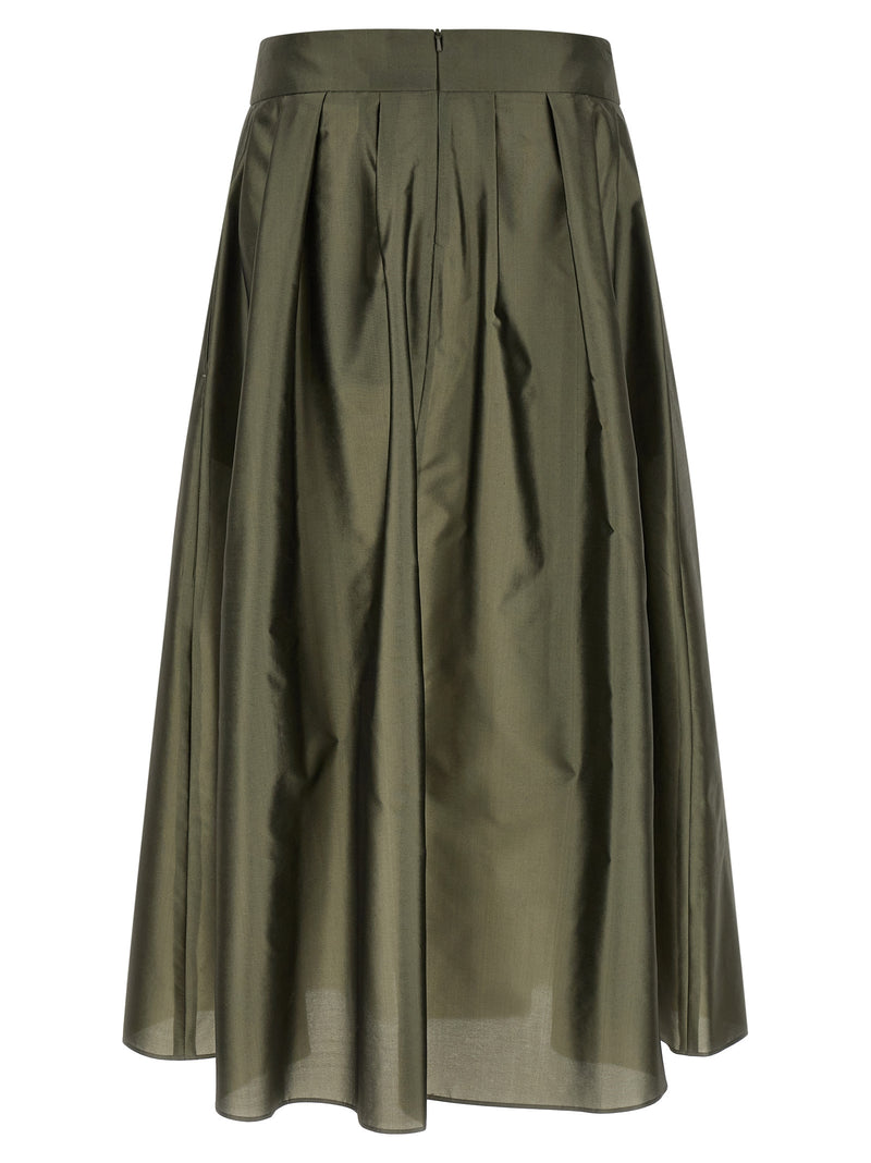 Mini-jupe bicolore en polyester 'S Max Mara