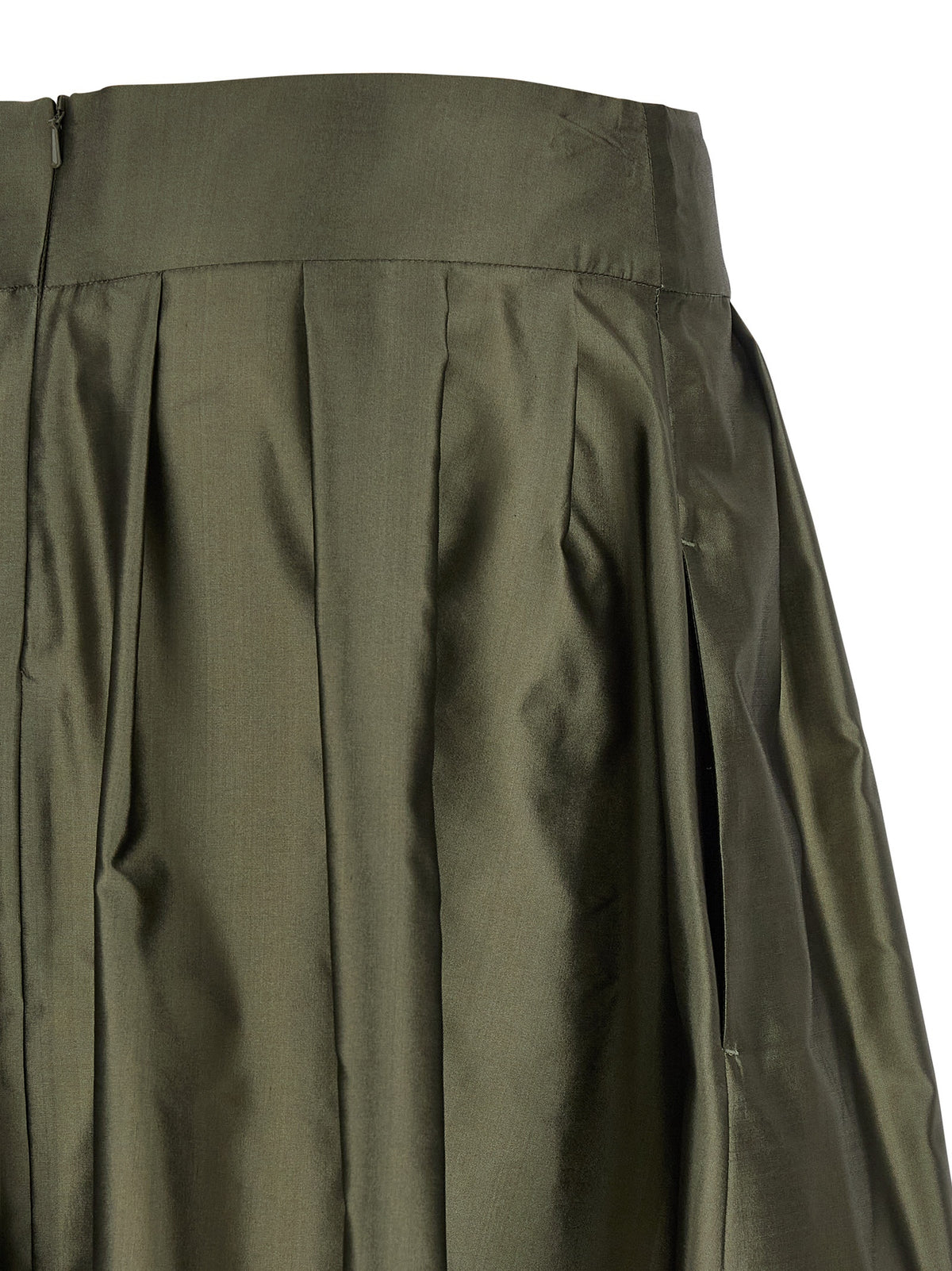 'S Max Mara Bicolor Polyester Mini Skirt