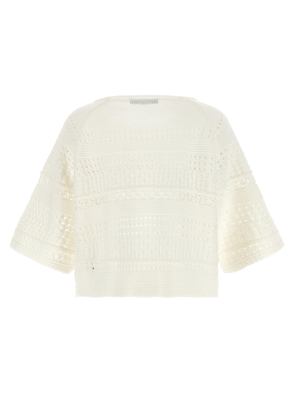 Gilet Max Mara en coton blanc