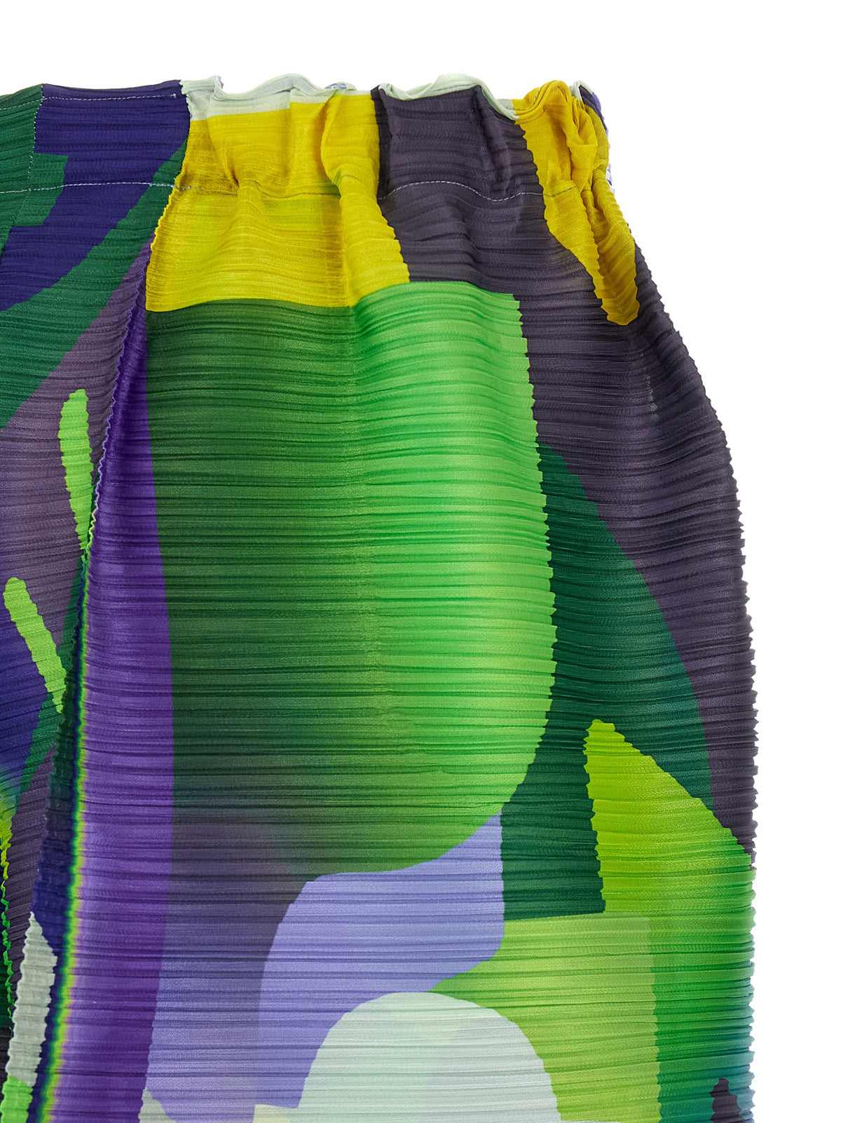 Pantalon décontracté multicolore en polyester PLEATS PLEASE ISSEY MIYAKE