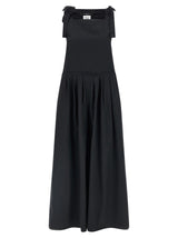 Combinaison en coton noir Max Mara