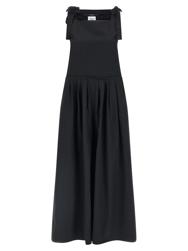 Combinaison en coton noir Max Mara