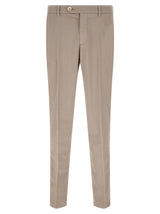 Brunello Cucinelli Pantalon décontracté en coton beige