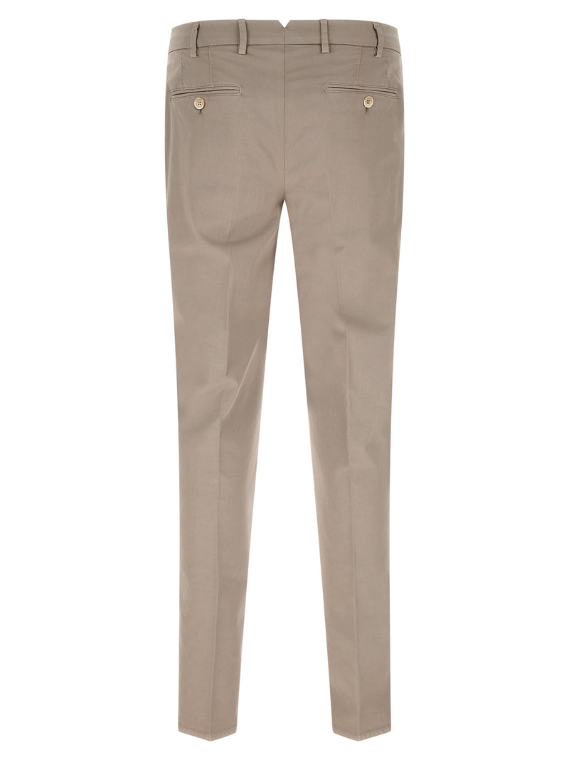 Brunello Cucinelli Beige Cotton Casual Pants