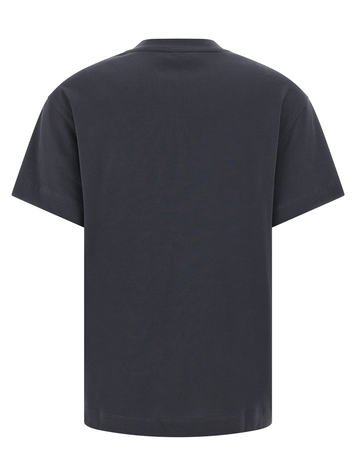 Brunello Cucinelli T-shirt en coton bleu