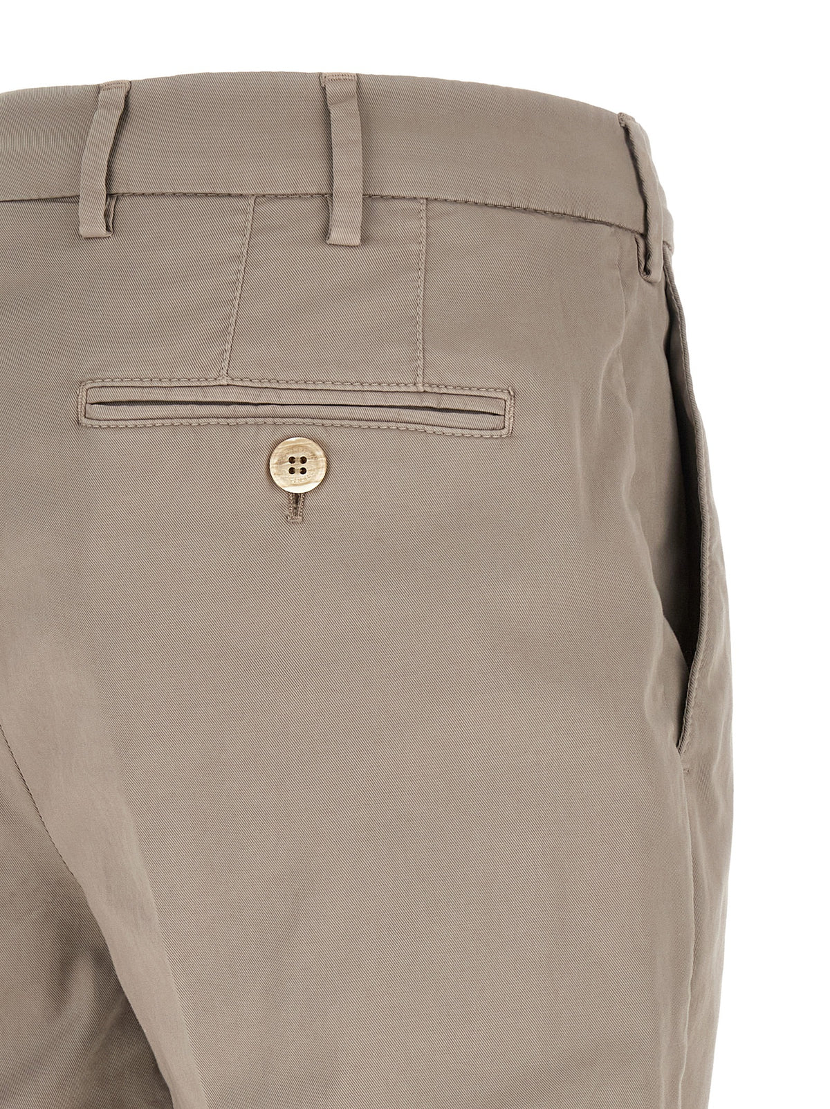 Brunello Cucinelli Pantalon décontracté en coton beige