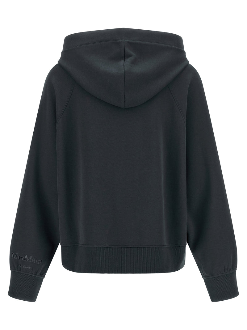 Sweat-shirt en coton bleu 'S Max Mara