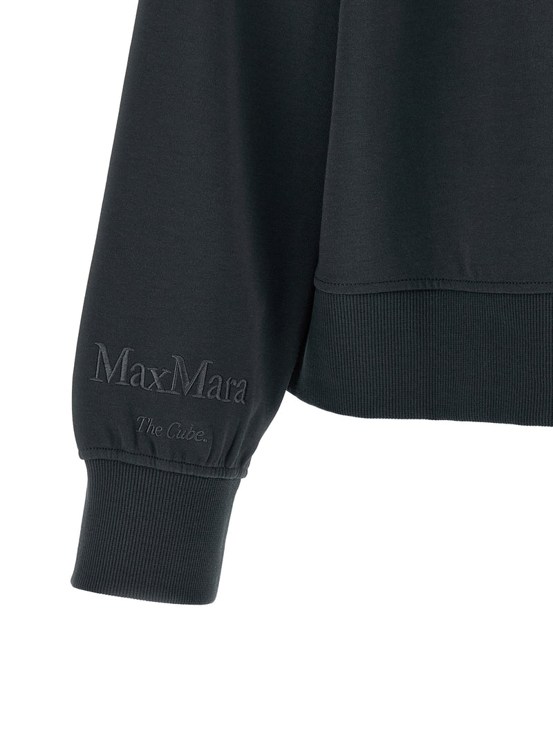 Sweat-shirt en coton bleu 'S Max Mara