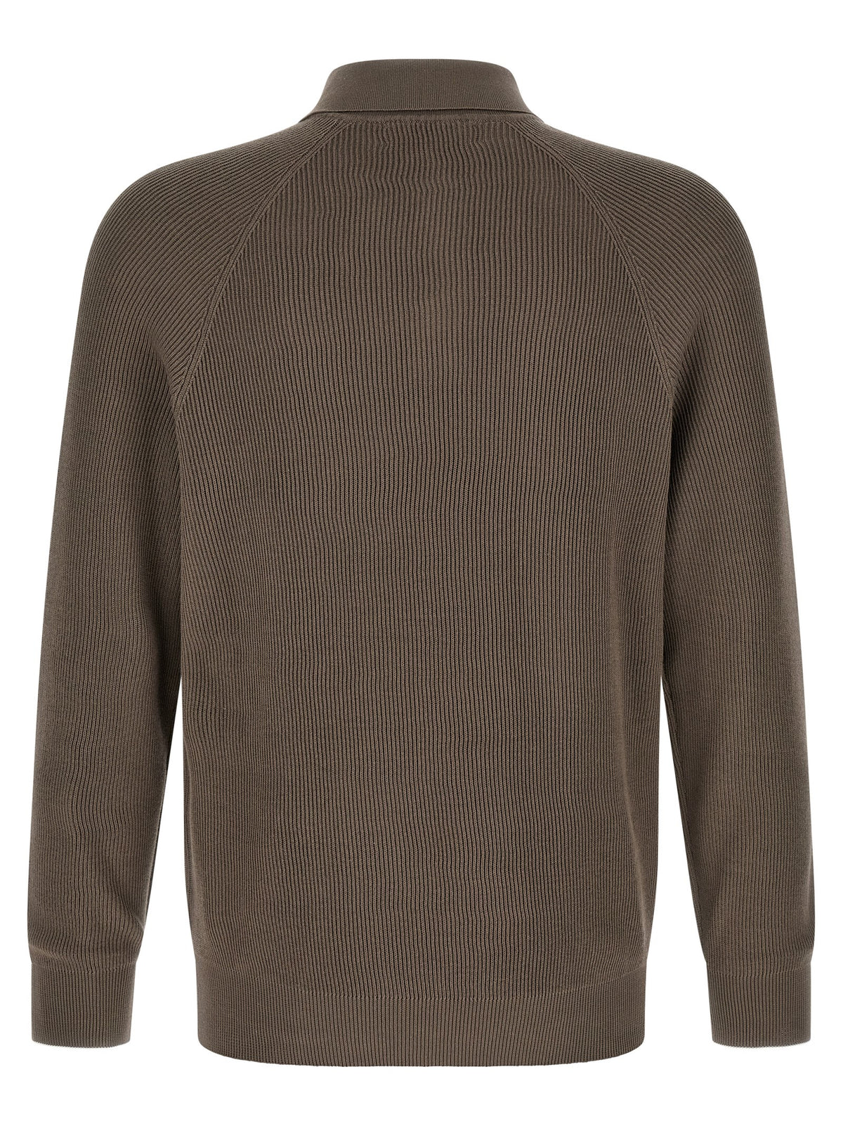 Brunello Cucinelli Polo en coton marron