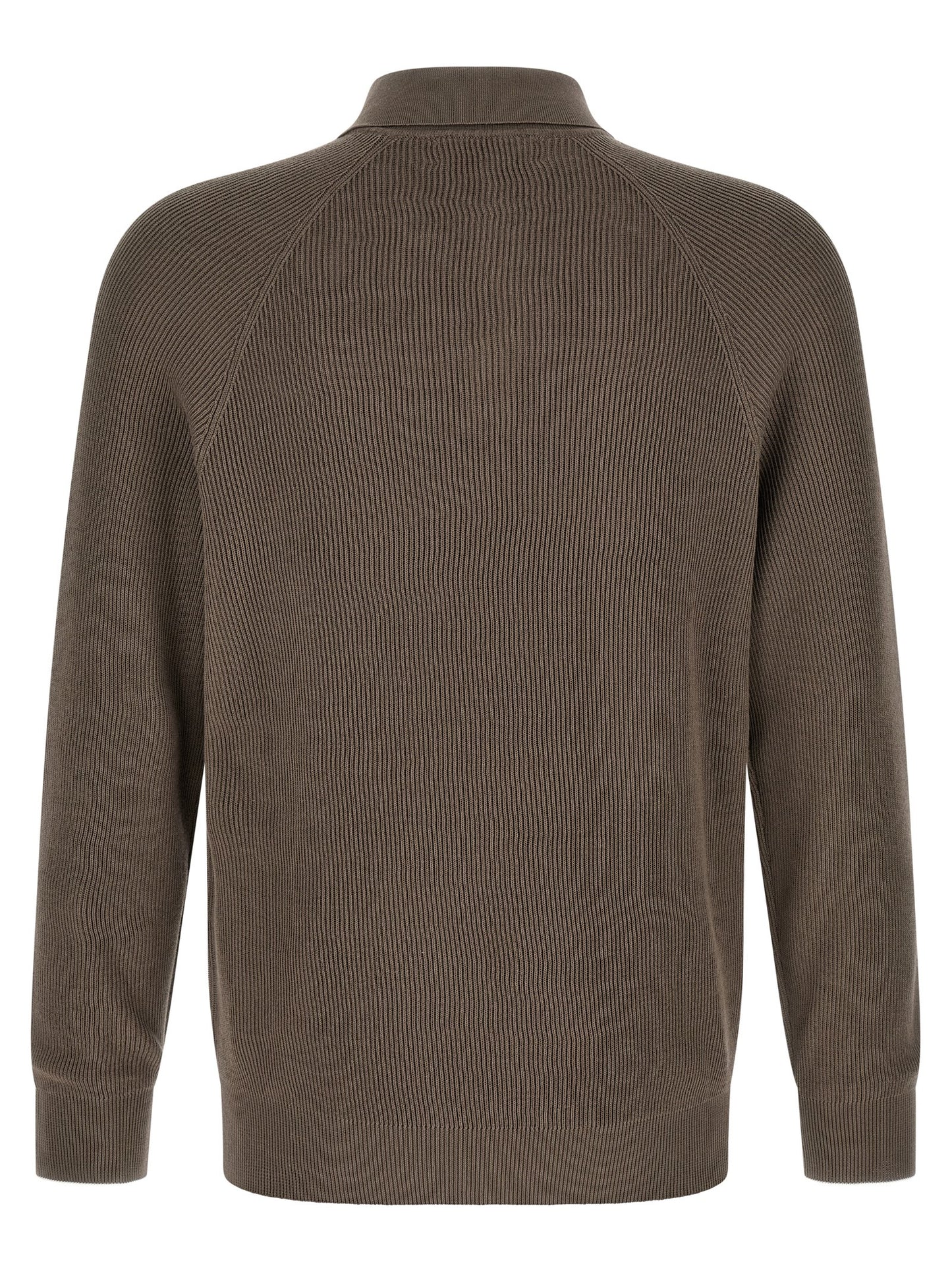 Brunello Cucinelli Polo en coton marron