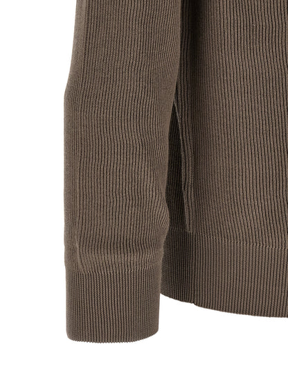 Brunello Cucinelli Polo en coton marron