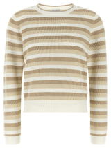 Brunello Cucinelli Beige Cotton Cardigan