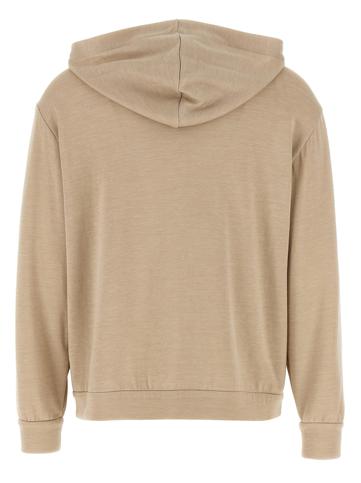 Cardigan en coton beige Brunello Cucinelli