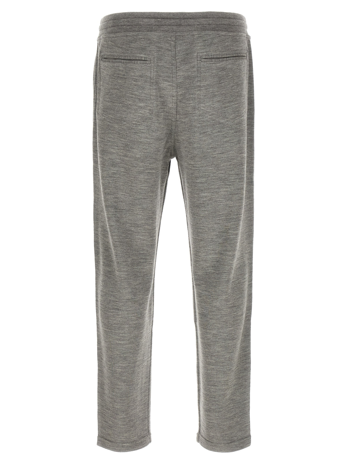 Brunello Cucinelli Joggers gris en cachemire (Pantalon de sport)