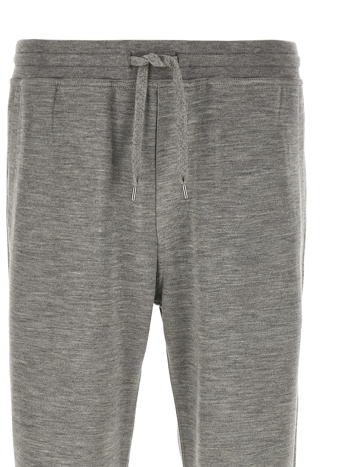 Brunello Cucinelli Joggers gris en cachemire (Pantalon de sport)