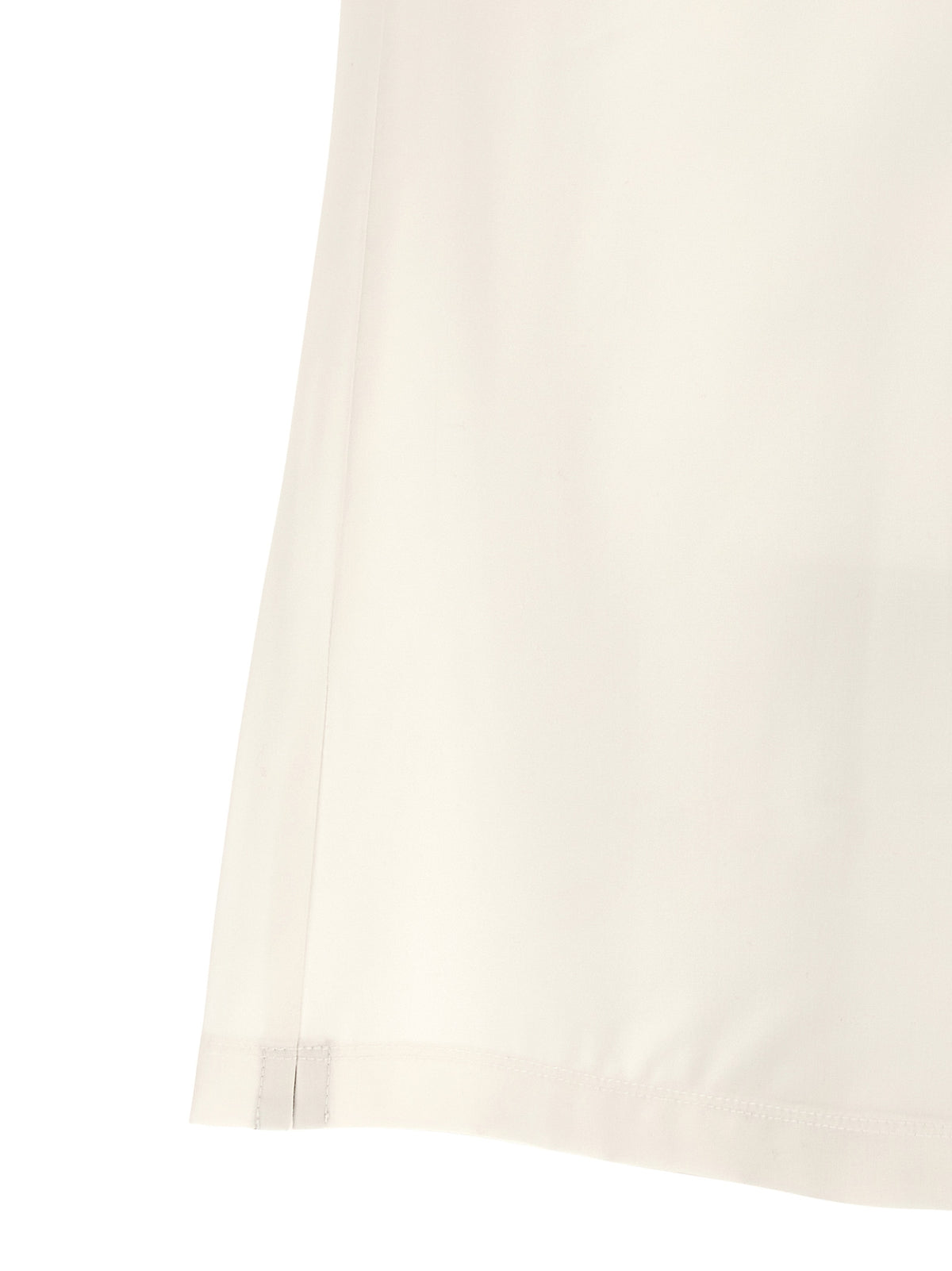 Polo blanc Brunello Cucinelli en laine vierge