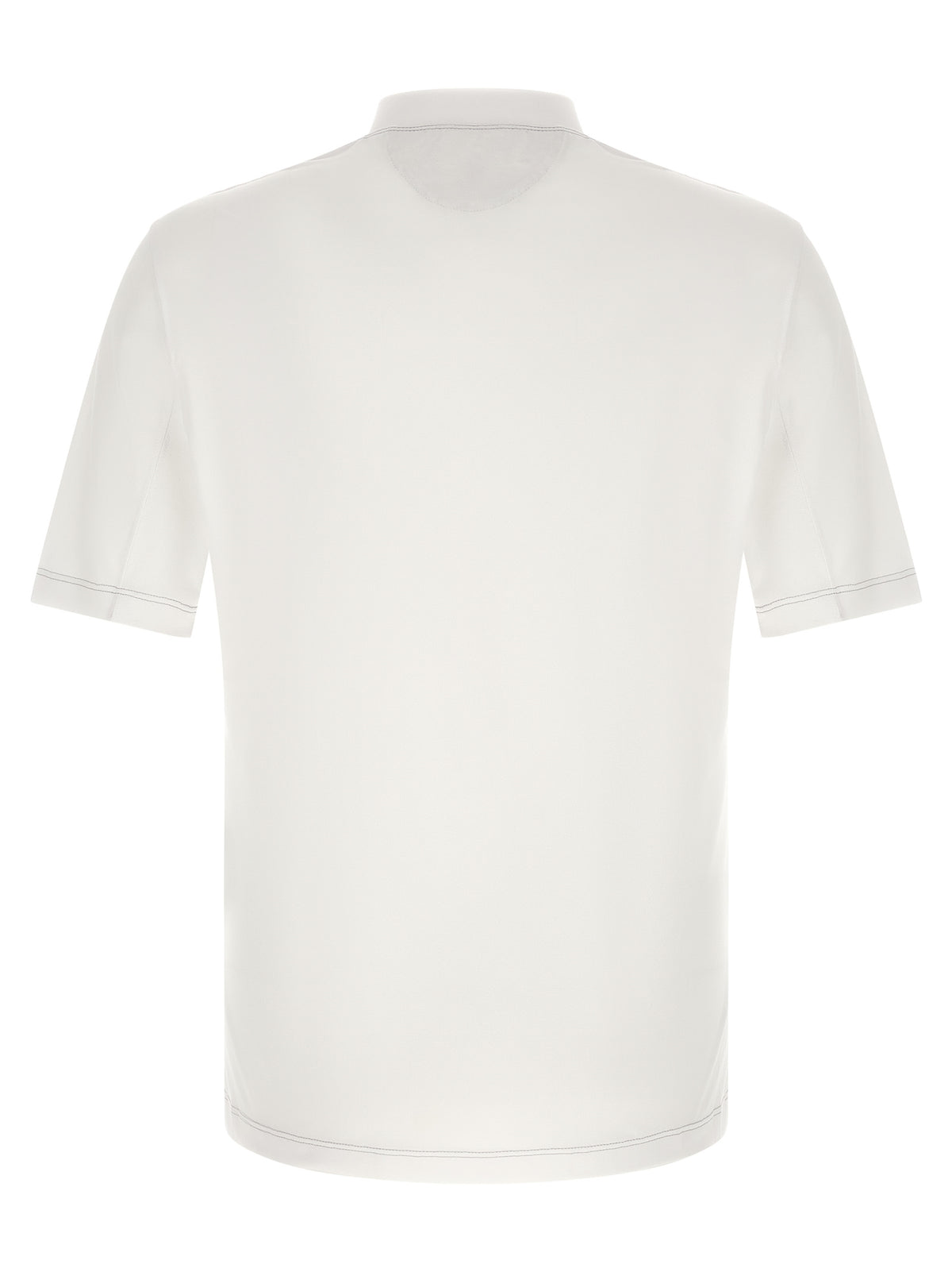T-shirt Brunello Cucinelli en polyamide blanc
