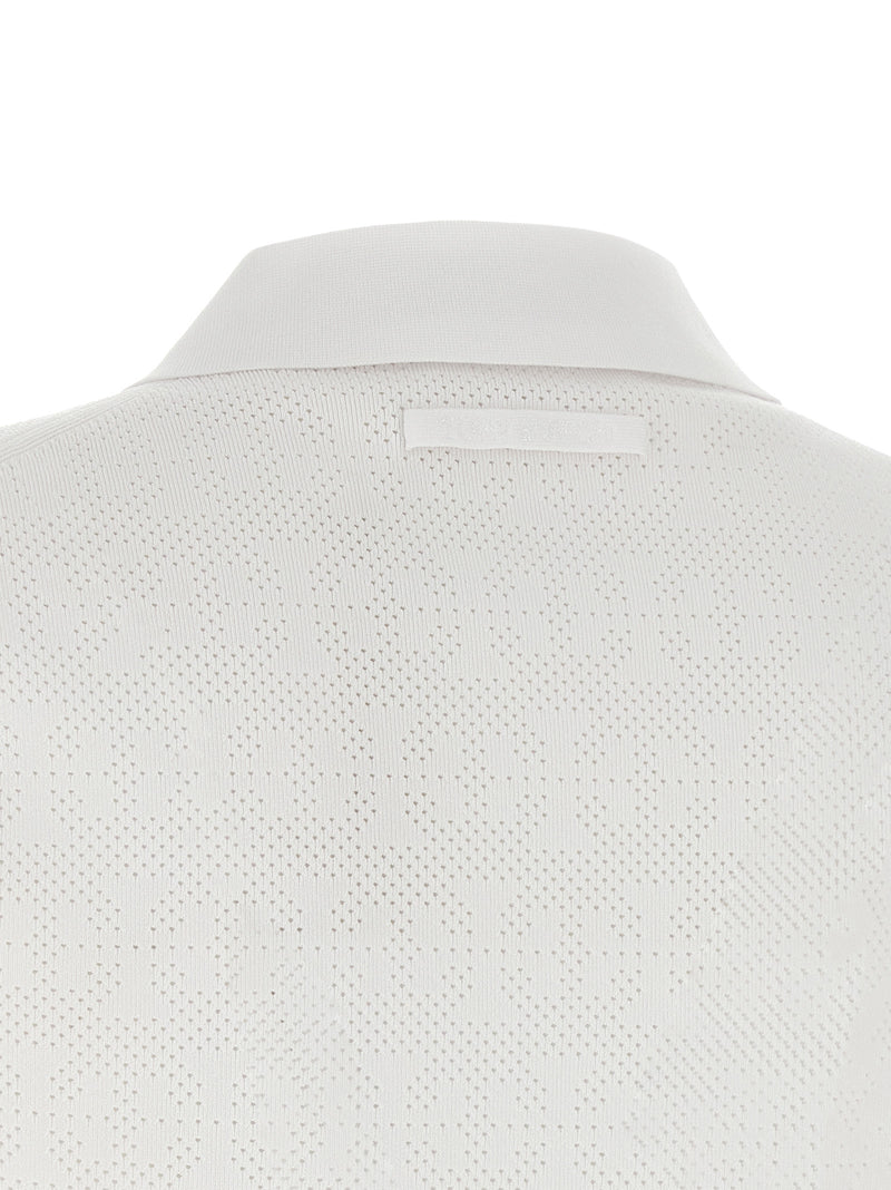 Tory Burch White Viscose Polo Shirt
