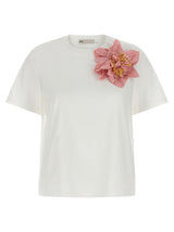 T-shirt en coton multicolore Tory Burch