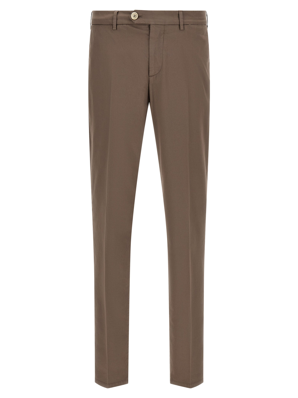 Brunello Cucinelli Pantalon décontracté en coton beige