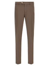 Brunello Cucinelli Pantalon décontracté en coton beige