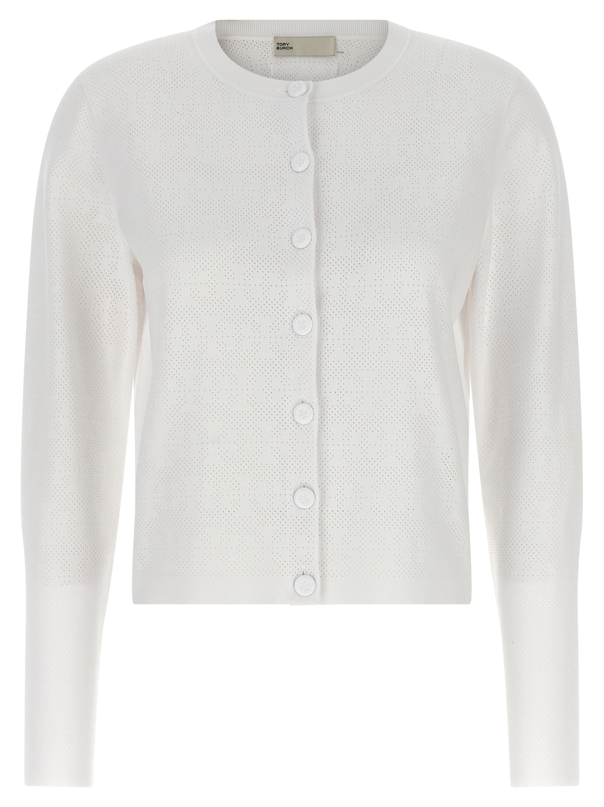 Cardigan Tory Burch en viscose blanc