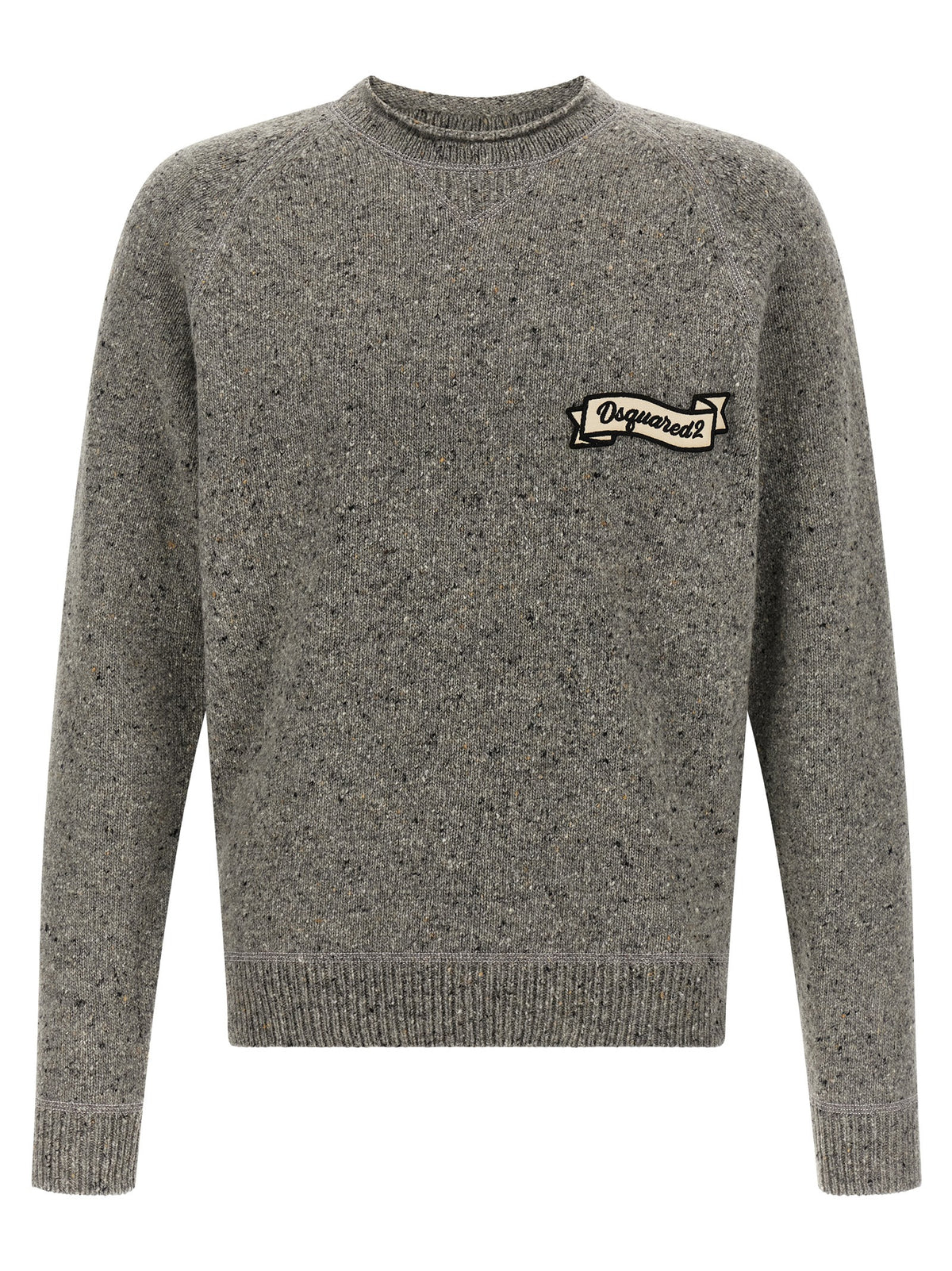 Cardigan Dsquared² en laine grise