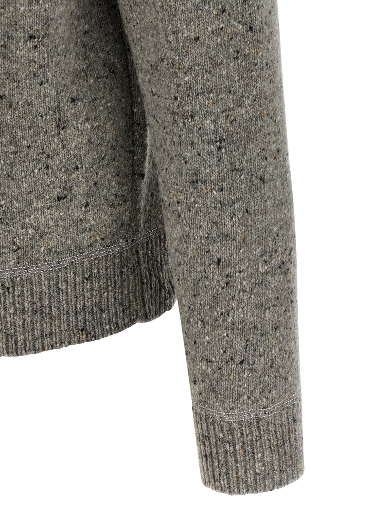 Cardigan Dsquared² en laine grise