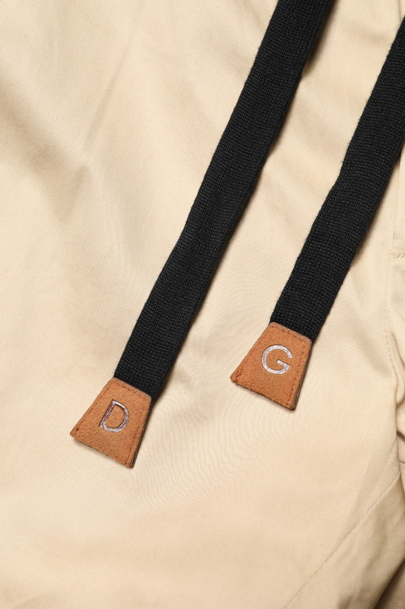 Dolce & Gabbana Beige Cotton Skinny Jogger Trousers for Men