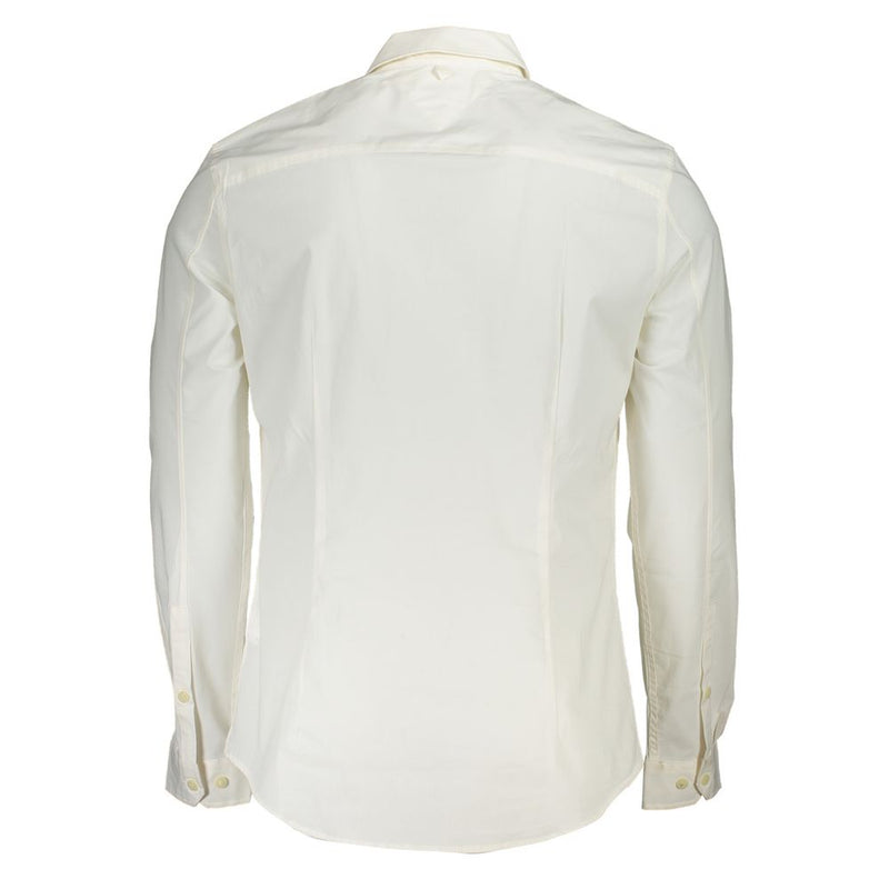Chemise en Coton Blanche pour Homme Tommy Hilfiger