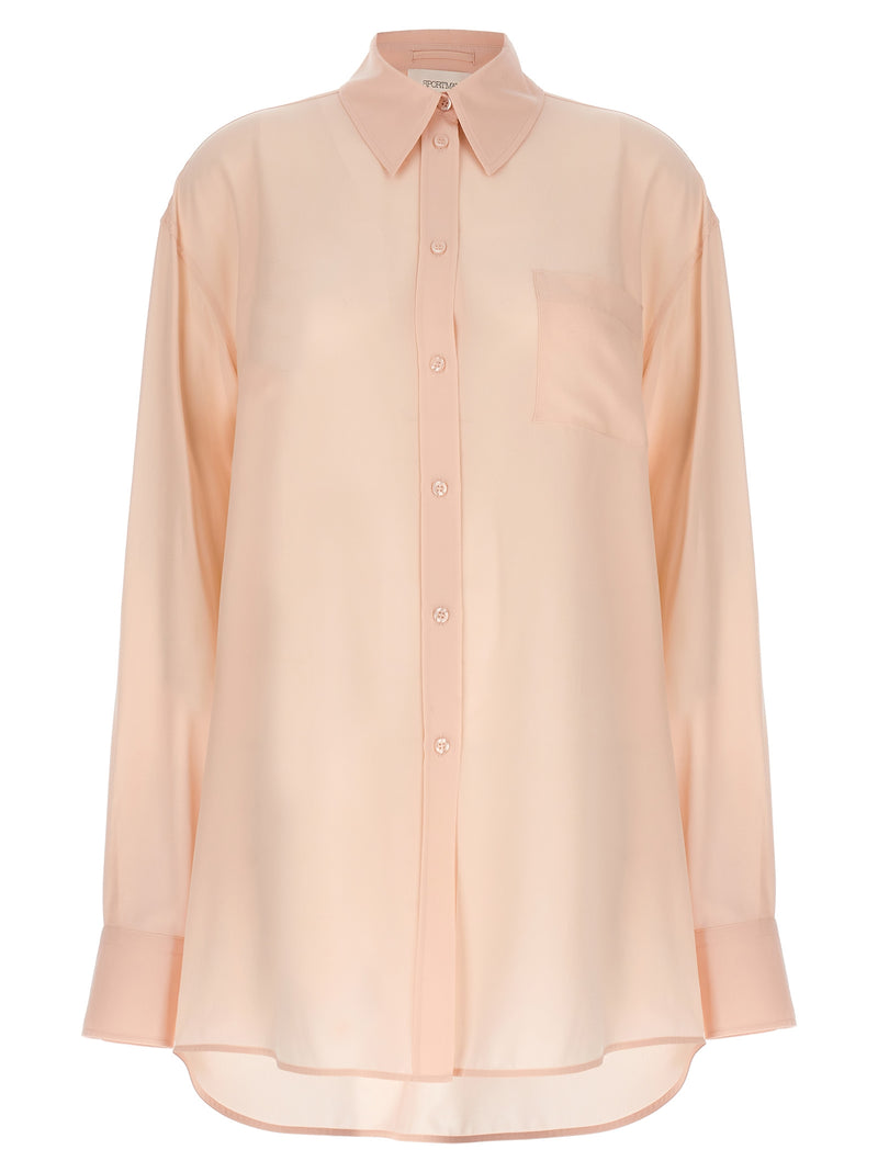 Blouse en soie multicolore Sportmax
