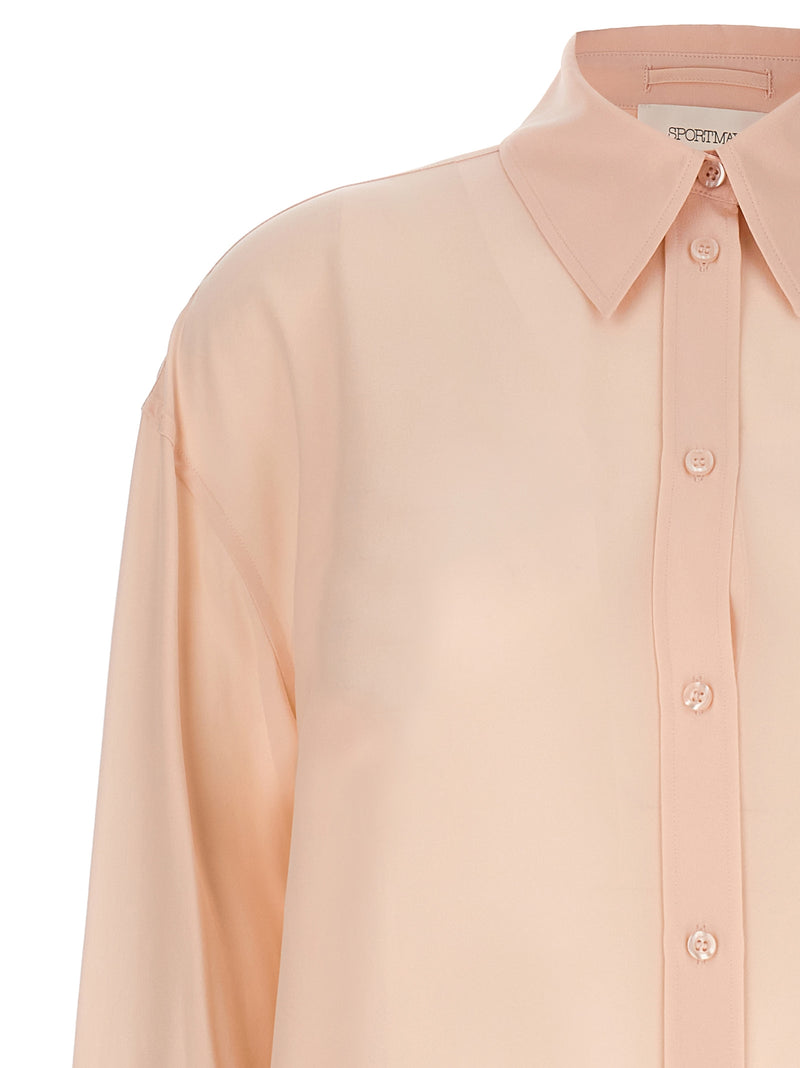 Blouse en soie multicolore Sportmax